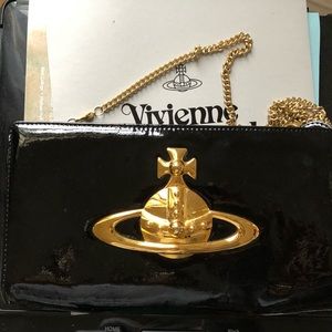 Vivienne Westwood Patent Leather Crossbody Bag